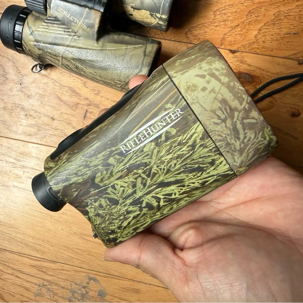 Nikon Camo Binoculars and Rangefinder Set - Realtree bino wildlife hunting hunt